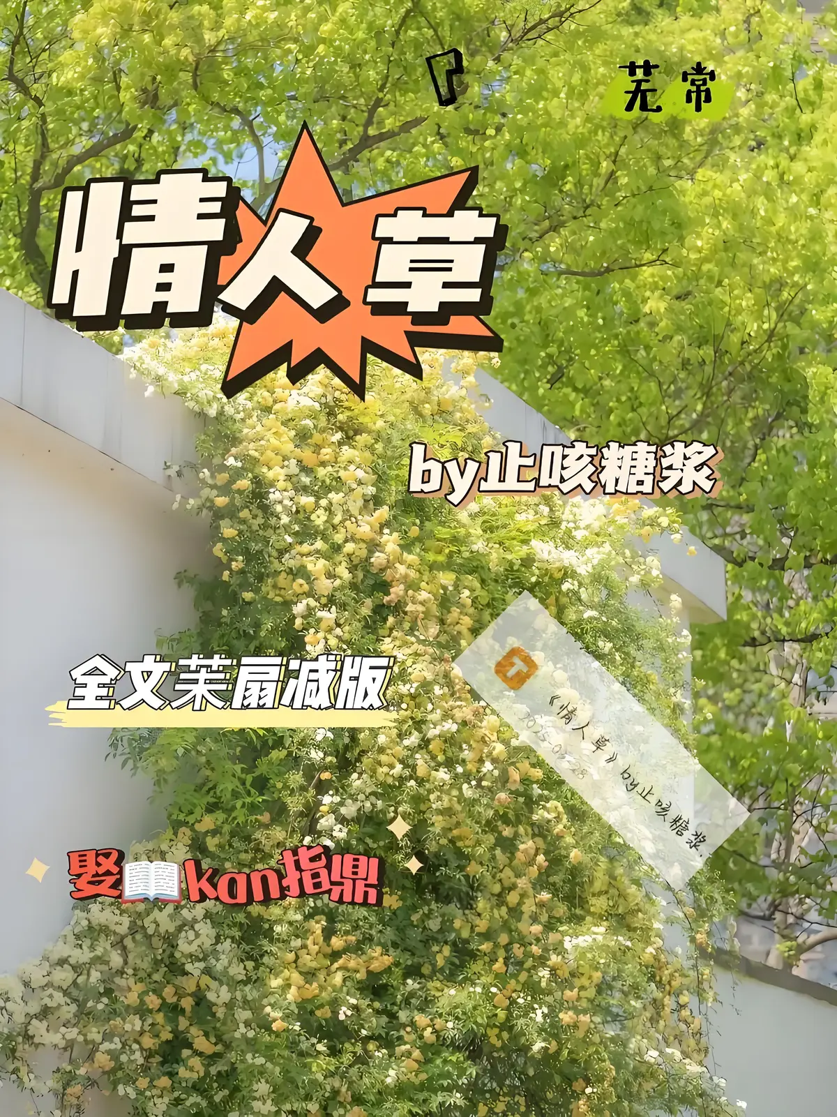 《情人草》by止咳糖浆（未删减txt）_情人草小说在线阅读_情人草最新章节列表_全文免费完结无
