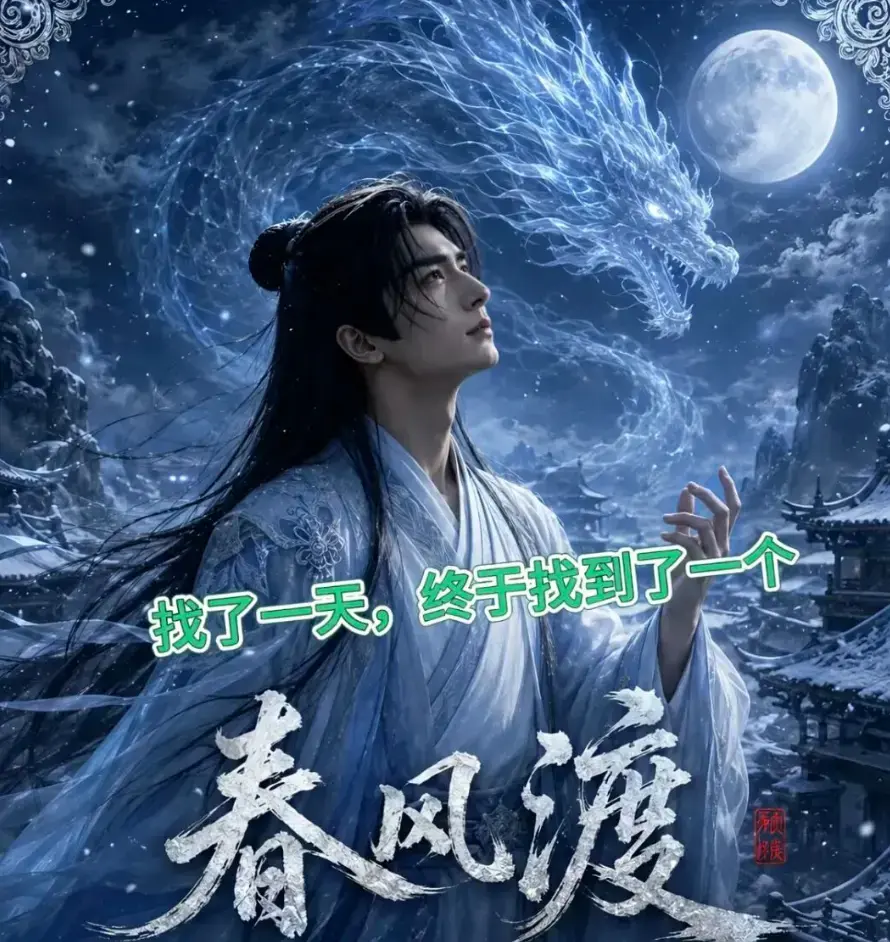 古风权谋AI漫剧《春风渡》无删减版全集-ai生成短剧禁播视频-春风渡漫剧无删减网盘无需解压