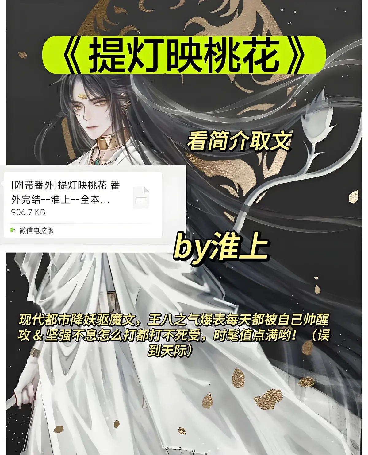 小说推荐《提灯映桃花》by淮上 未删减番外TXT全本_提灯映桃花未删减番外免费阅读_提灯映桃花最新章节番外完整版网盘资源分享