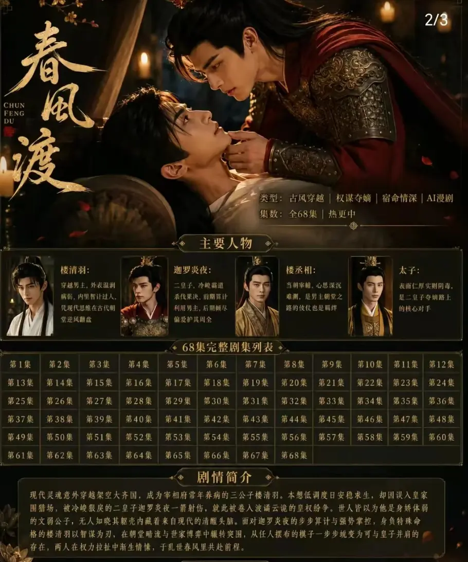 《春风渡》全集高清免费在线观看_2026新剧《春风渡》全剧无删减版在线观看_春风渡漫剧全剧无删减版网盘资源链接